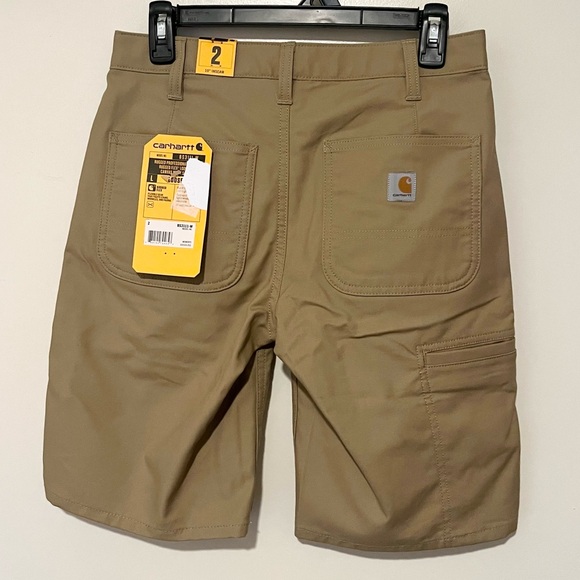 NWT x2 Carhartt Women’s Canvas Work Short - Picture 7 of 9